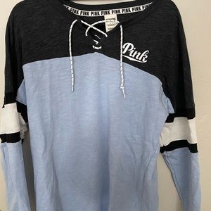 Women’s Blue Longe sleeve from PINK. Size small